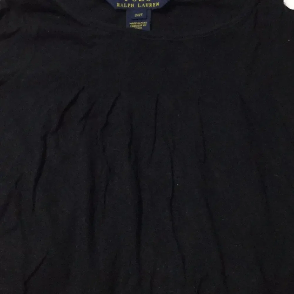 Ralph Lauren 2T black swing top worm once